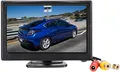 Padarsey 5 Inch Zoll TFT LCD Car Color Rear View Monitor Screen for Parking Rear View Backup Camera with 2 Optional Bracket(Sauger Mount und Normal Adhesive Stand)