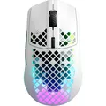SteelSeries Aerox 3 Snow 2022, Gaming-Maus, optisch, 8500dpi, USB, 6 Tasten