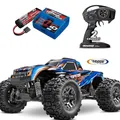 TRAXXAS# Stampede 4x4 VXL Orange + 1x 3S 5000 mAh Akku und 4A ID Lader Traxxas