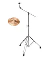 Legendäres 10" Splash Becken von Paiste aus der 2002-Serie + Galgenbeckenständer