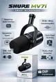 🎤 Shure Motiv MV7i Mikrofon Smart Microphone mit integriertem Interface Mic OVP