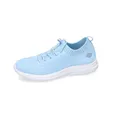 Dockers by Gerli Damen Low-Top Sneaker, Frauen Halbschuhe,Laufschuhe,schnürschuhe,schnürer,Business,Freizeit,Baby blau,37 EU