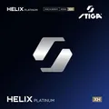 STIGA Helix Platinum XH Schwarz 2,2 – Super schneller Tischtennisbelag in Premium-Qualität für erfahrene Offensivspieler, 52,5° extra Harter Schwamm