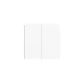 Aqara Wireless Remote Switch H1 - Smarter kabelloser Doppelschalter - Weiß