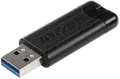 VERBATIM 49317 - USB-Stick, USB 3.0, 32 GB, PinStripe Schwarz