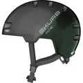 ABUS Stadthelm Skurb ACE - Stylischer Fahrradhelm im Alltag, beim Skaten, BMX-Fahren oder Longboarden - City Vibes, Größe M (55-59 cm) - Schwarz