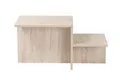 Skye Decor Couchtisch Nordure, 241NRD12 80x40x40 cm Harmony, 100% Melaminbeschichtete Spanplatte, Umweltfreundliches Material
