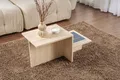 Couchtisch 100% MELAMINE COATED PARTICLE BOARD, 40 cm x 40 cm x 80 cm D1226