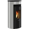 Oranier | Pelletofen | Sando 50 | 8 kW | Stahl Schwarz, Taupe