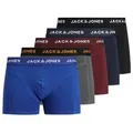 Jack & Jones Trunk JACBLACK eng anliegend, bequem mit elastischem Bund (Packung, 5-St) unifarben & meliert, Baumwollmischung, elastisches Bündchen schwarz S