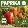 Little Plants BIO Paprika Samen 12 Paprikasamen Jubilandska Gemüsesamen für Gemüsegarten Samenfest Gemüse Samen für Küche, Balkon und Garten
