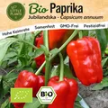 Paprika Samen (BIO) - 12 Samen Gemüsesamen Paprikasamen Jubilandska