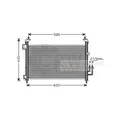 Kondensator Klimaanlage für Honda Civic VIII Hatchback 1.8 1.4