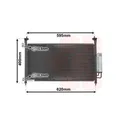 Van Wezel 25005213 Kondensator Klimaanlage für Honda