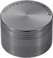 LIHAO Grinder Crusher Tee Kräuter Gewürze Kaffee 4 teilig Set Ø 5 cm Schwarz