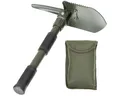 MFH Spaten Klappspatenset, Mini, 3 in 1, mit Tasche, Gesamtlänge: ca. 41 cm