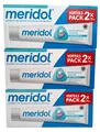 6x 75ml Meridol Zahnpasta Zahncreme 3x Doppelpack antibakterieller Effekt