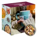 Premium Tee-Adventskalender 2025 mit 24 weihnachtlichen Gourmet-Teesorten, 223 g loser Tee, Geschenk-Idee für Frauen