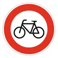Adco Verkehrszeichen 254 Ronde 600 mm Verbot für Radfahrer RAL-Gütezeichen...