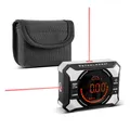 STAHLWERK Digitales Laser-Winkelmessgerät DAG-360 ST – Digitaler Winkelmesser und Level-Box, Wasserwaage mit Linien-Laser, Nivellier-Funktion, Magnetbefestigung, Lithium-Ionen Akku, USB-C Ladebuchse