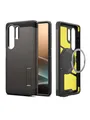 Spigen Tough Armor MagSafe - gunmetal - Samsung Galaxy S25 Ultra