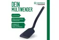 Chefkoch trifft Fackelmann Pfannenwender Multifunktionaler Küchenhelfer – Wender, Teiler, Schaber
