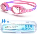 K1 Schwimmbrille für Kinder, Profi Schwimmbrillen für Jugendliche Kinder Kind J