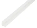 Alberts Winkelprofil L-Profil Winkelleiste Kunststoff, weiß 1000 x 15 x 15 mm
