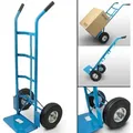 Bituxx Sackkarre mit Luftbereifung 200kg Blau MS-15904