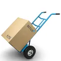 BITUXX Sackkarre Transportkarre Stapelkarre Handkarre Sackrodel Karre Transport bis 200Kg mit Luftbereifung