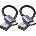 Ugreen DisplayPort male to HDMI female 4K Adapter Cable, 20cm - 2pcs (0.20 m) (65982)