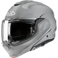 HJC F100 Solid Klapphelm, grau, Größe 2XL für Männer