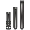 Garmin - Wechselarmband Silikon - Armband Gr Width: 20 mm graphit