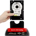 Festplatten Dockingstation USB 3.0, SATA IDE 2,5 Zoll & 3,5 Zoll HDD SDD Retoo