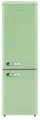 SCHOEPF Kühl- Gefrierkombination Retro RKG265DSG / EEK: D / Grün / 249L