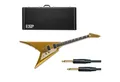 ESP E-Gitarre ESP LTD KH-V MGO Kirk Hammett Signature E-Gitarre mit Kabel, Mit Klinkenkabel