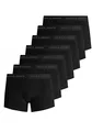JACK & JONES Herren JACBELMO Trunks 7 Pack, Black/Logo Pirate Black, M