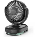 Momcozy Clip On Stroller Fan (PF002-BL00BA-A)