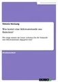 Was kostet eine Kilowattstunde aus Batterien? Simone Hornung
