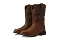ARIAT Damen Delilah Western Stiefel mit runder Zehenpartie, wasserdicht Westernstiefel, Braun, Used-Optik, 38.5 EU