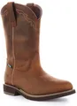 ARIAT Delilah Wasserfest Cowboy Leder Knöchel Damen Stiefel Brown UK 3 - 9