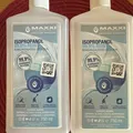 2x0,75 Liter 99,9% Isopropanol Isopropyl Alkoholreiniger Neu Maxxi Clean