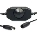 ISOLED LED Dreh-Controller (Dimmer) schwarz, 2A, max. 48 Watt, Rundstecker Ansch