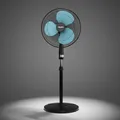 Brandson Standventilator 42cm 50W Oszillierend 3 Stufen Schwarz/Blau