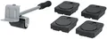 Kinzo Lifting and Moving Aid for Furniture – 5 Teile – 150 kg pro Roller