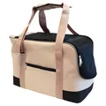 Nobby Hunde-Tasche Enes beige, 45x21x30cm, für Hunde bis 8kg, abwaschbar