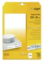 SIGEL LP783 Regalschilder weiß, 105x38 mm, 420 Stück