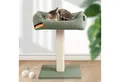 Rohrschneider Kratzbaum Katzenbaum Wolly breiter Kratzstamm mit Katzenbett Cordstoff