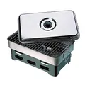 Cormoran - Tisch-Räucherofen Smoker - 2 Ebenen + 2 Brenntöpfe