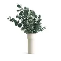 Lykke&You Konservierter Eukalyptus Cinerea | Trockenblumen Konserviert | Handgefertigt, Langlebig, Nachhaltig | Deko Wohnzimmer Geschenk